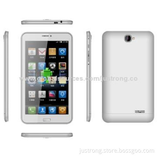 3G Tablet PCs with 7-inch Quad Core, 2 SIM Card, GPS, Bluetooth, 1,024x600P Resolution, Dual Camera